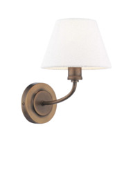 Laura Ashley Denston Wall Light, Metallic Bronze - thumbnail 1