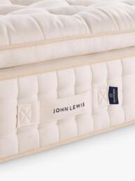 John Lewis British Natural Collection Farndale Lambswool Pillowtop 16500 Pocket Spring Mattress, Super King Size - thumbnail 6