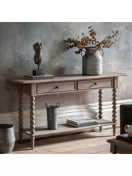 Gallery Direct Bessemer Console Table, Oak - thumbnail 5