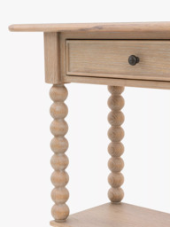 Gallery Direct Bessemer Console Table, Oak - thumbnail 3