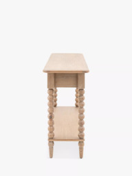 Gallery Direct Bessemer Console Table, Oak - thumbnail 4