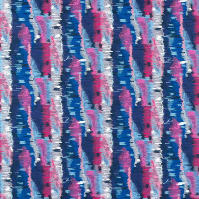 Harlequin x Sophie Robinson Wilderness Made to Measure Curtains or Roman Blind, Lapis/Carnelian/Ruby - image 1