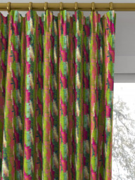 Harlequin x Sophie Robinson Wilderness Made to Measure Curtains or Roman Blind, Lapis/Carnelian/Ruby - thumbnail 2