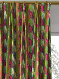 Harlequin x Sophie Robinson Wilderness Made to Measure Curtains or Roman Blind, Lapis/Carnelian/Ruby - thumbnail 4