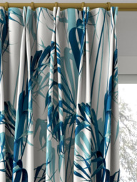 Sanderson Palm House Made to Measure Curtains or Roman Blind, Eucalyptus - thumbnail 4