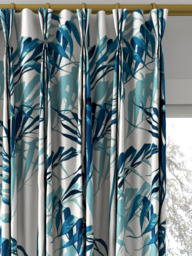 Sanderson Palm House Made to Measure Curtains or Roman Blind, Eucalyptus - thumbnail 6
