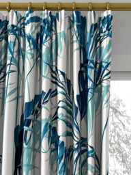 Sanderson Palm House Made to Measure Curtains or Roman Blind, Eucalyptus - thumbnail 2