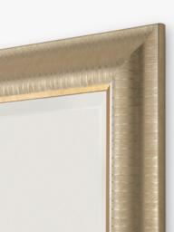 Yearn Textured Rectangular Frame Wall Mirror, Champagne - thumbnail 2