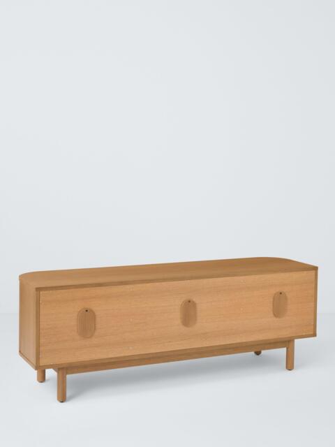 John Lewis Slatted II TV Unit, Oak - image 1