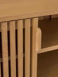 John Lewis Slatted II TV Unit, Oak - thumbnail 5