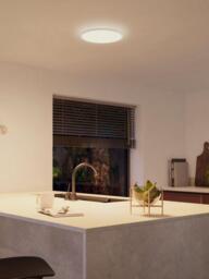 Philips Hue Tento Smart White Ambience Slim Small Wall/Ceiling Panel Light, White - thumbnail 3