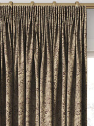 William Morris At Home Larkspur Woven Made to Measure Curtains or Roman Blind, Berry - thumbnail 2