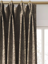 William Morris At Home Larkspur Woven Made to Measure Curtains or Roman Blind, Berry - thumbnail 4