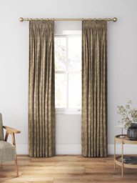 William Morris At Home Larkspur Woven Made to Measure Curtains or Roman Blind, Berry - thumbnail 3