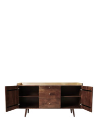 Swoon Fresco Sideboard, Brown/Brass - thumbnail 5
