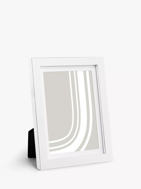 John Lewis Box Photo Frame, Silver Plated - image 1