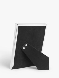 John Lewis Box Photo Frame, Silver Plated - thumbnail 3