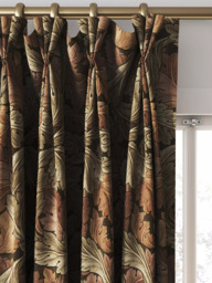 William Morris At Home Acanthus Velvet Made to Measure Curtains or Roman Blind, Acorn - thumbnail 6