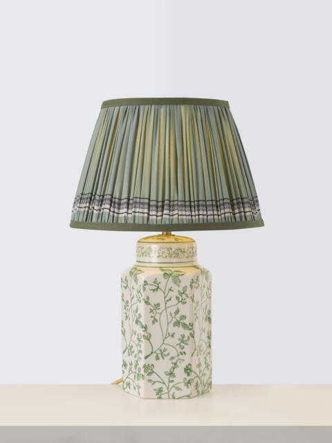 John Lewis Halverly Heritage Floral Ceramic Table Lamp, Blue - image 1