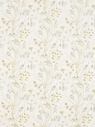 Sanderson Summer Harvest Made to Measure Curtains or Roman Blind, Silver/Corn - thumbnail 1