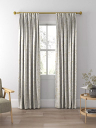 Sanderson Summer Harvest Made to Measure Curtains or Roman Blind, Silver/Corn - thumbnail 5