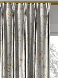 Sanderson Summer Harvest Made to Measure Curtains or Roman Blind, Silver/Corn - thumbnail 6