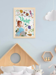 Treat Republic Personalised Mermaid Framed Print - thumbnail 1