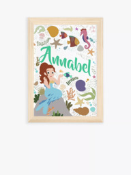 Treat Republic Personalised Mermaid Framed Print - thumbnail 3