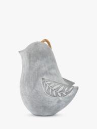 Gallery Direct Concrete Bird Outdoor Doorstop, Grey - thumbnail 5