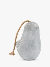 Gallery Direct Concrete Bird Outdoor Doorstop, Grey - thumbnail 2