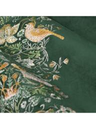 Morris & Co. Strawberry Thief Pair Lined Pencil Pleat Curtains - thumbnail 4