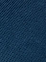 The Conran Shop Miller Corduroy Velvet Cushion Cover, Petrol - thumbnail 5