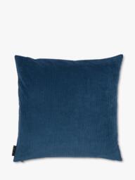 The Conran Shop Miller Corduroy Velvet Cushion Cover, Petrol - thumbnail 1