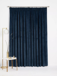 John Lewis Velvet Pair Lined Pencil Pleat Curtains - thumbnail 5