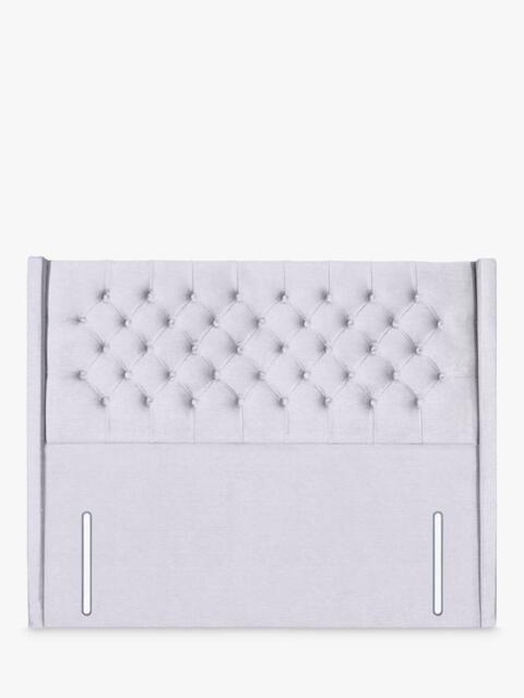 John Lewis Margot Winged Full Depth Upholstered Headboard, Super King Size - image 1