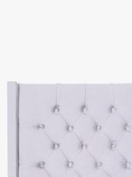 John Lewis Margot Winged Full Depth Upholstered Headboard, Super King Size - thumbnail 3