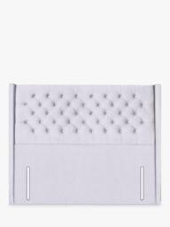 John Lewis Margot Winged Full Depth Upholstered Headboard, Super King Size - thumbnail 1