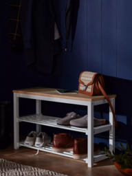 John Lewis Modern Country 3 Tier Shoe Rack - thumbnail 6