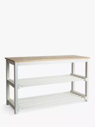 John Lewis Modern Country 3 Tier Shoe Rack - thumbnail 2