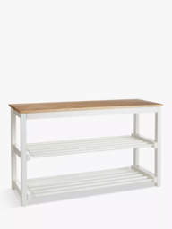 John Lewis Modern Country 3 Tier Shoe Rack - thumbnail 1