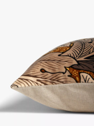 Morris & Co. Acanthus Velvet Cushion - thumbnail 3