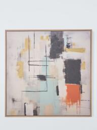 John Lewis Irena Orlov 'Abstract Clarity' Embellished Framed Canvas Print, 82.8 x 82.8cm, Multi - thumbnail 1