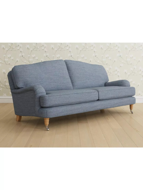 Laura Ashley Lynden Large 3 Seater Sofa, Oak Leg - image 1