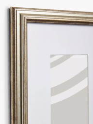 "John Lewis Multi-aperture Photo Ribbed Frame & Mount, 3 Photo, 4 x 6"" (10 x 15cm), Champagne" - thumbnail 2
