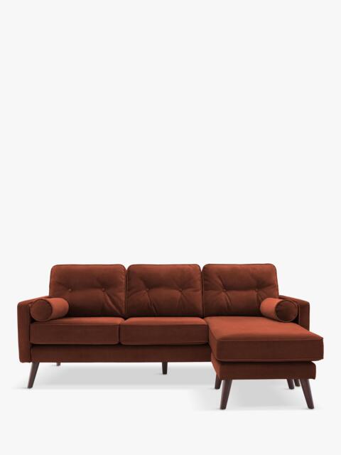 G Plan Vintage The Sixty Five RHF Large 3 Seater Chaise End Sofa - image 1
