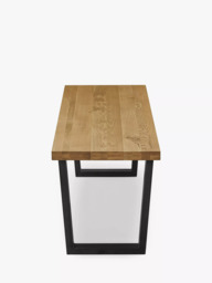 John Lewis Calia 3-Seater Dining Bench, Solid Oak - thumbnail 6
