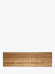 John Lewis Calia 3-Seater Dining Bench, Solid Oak - thumbnail 5