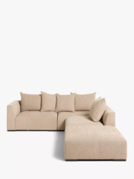 John Lewis Tokyo Grand 5+ Seater RHF Corner Unit, Easy Clean Chunky Chenille - thumbnail 3