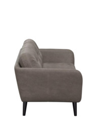 John Lewis Arlo Large 3 Seater Leather Sofa, Dark Leg - thumbnail 3