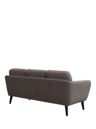 John Lewis Arlo Large 3 Seater Leather Sofa, Dark Leg - thumbnail 4